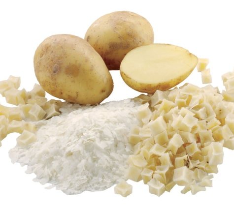 Dehydrated potato